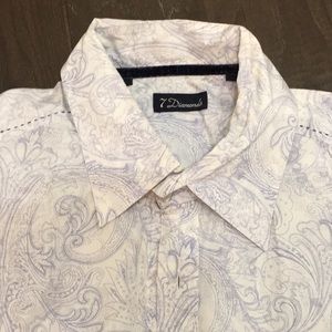 7 Diamonds Dress Shirt. XXXL.